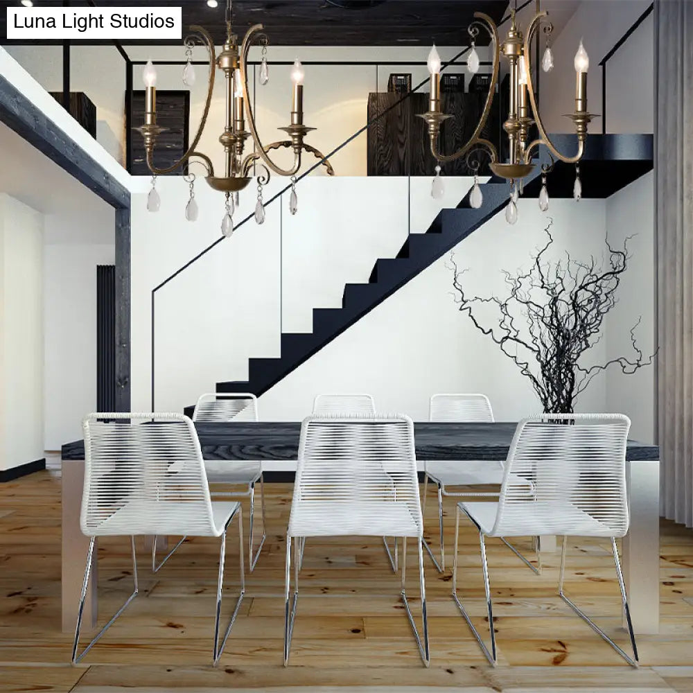 Lámpara colgante de cristal estilo moderno con forma de lágrima - Latón, pantalla opcional - Incluye 3 bombillas