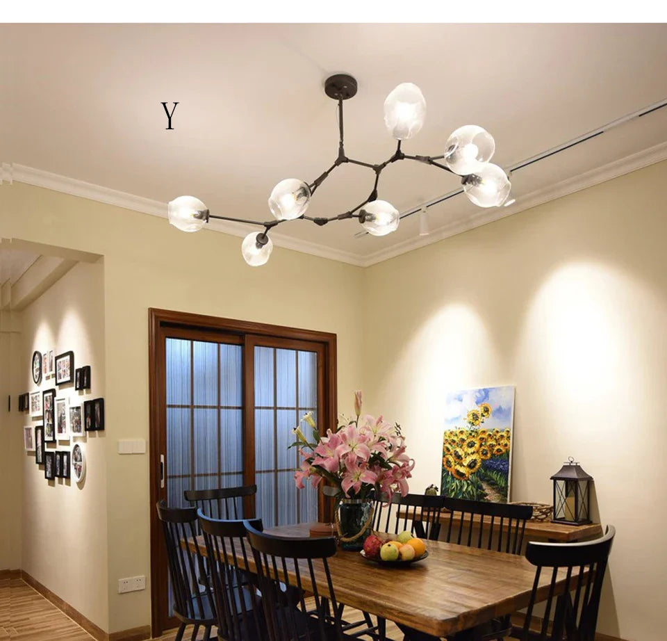 Stylish Nordic Chandelier for Living Room & Dining - Chandelier