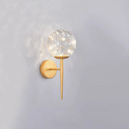 DecorBites™ DecorBites™ Stylish Nordic LED Sconce Lamp with Glass Shade for Living Room