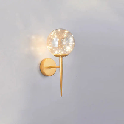 DecorBites™ DecorBites™ Stylish Nordic LED Sconce Lamp with Glass Shade for Living Room