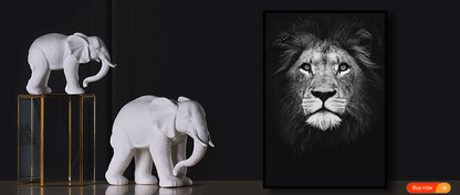 Summer Beach Seashell Canvas Wall Art - Posters