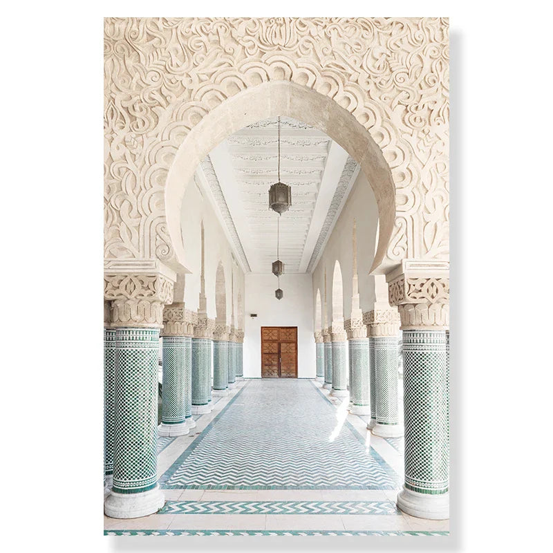 Summer Beach Seashell Canvas Wall Art - 9470-02 / A4 21x30cm No Frame - Posters