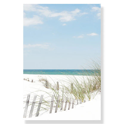 Summer Beach Seashell Canvas Wall Art - 9470-06 / A2 42x60cm No Frame - Posters