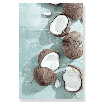 Summer Beach Seashell Canvas Wall Art - 9470-07 / A1 60x85cm No Frame - Posters