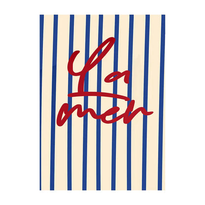 Summer Vibe Beach Canvas Art Prints - Q0044-9 / 50X70cm Unframed - Posters