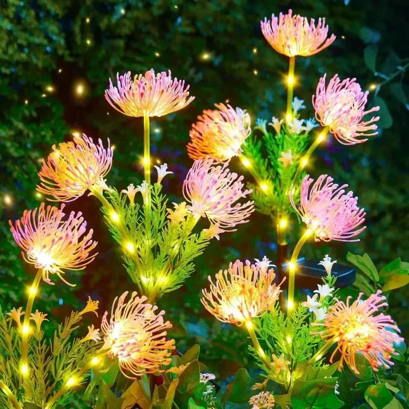 Sunflower Solar Garden Lights for Outdoor Decor