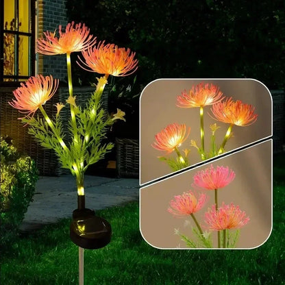 Sunflower Solar Garden Lights for Outdoor Decor