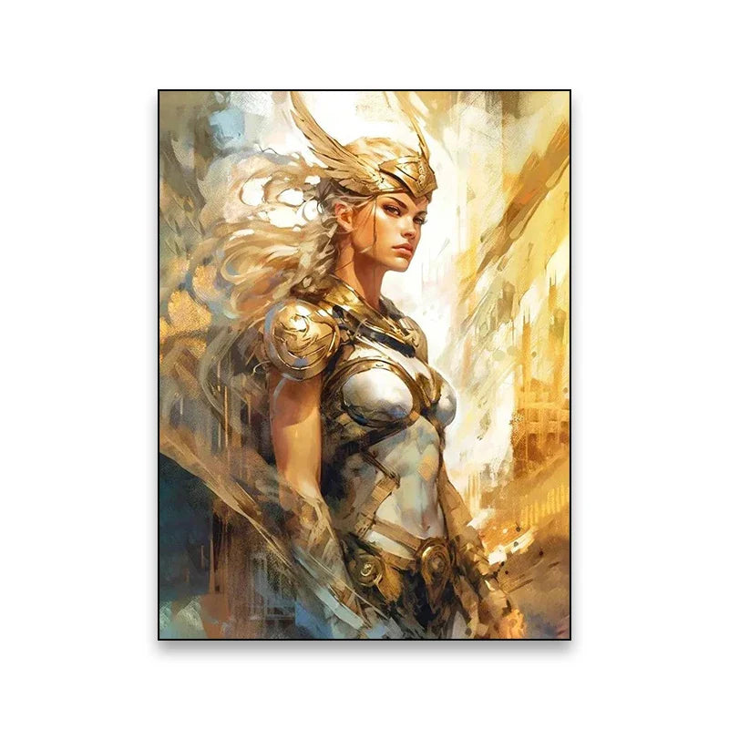 Superhero Canvas Wall Art - Marvel Movie Characters - B064 / (A4)21X30cm Unframed - Posters