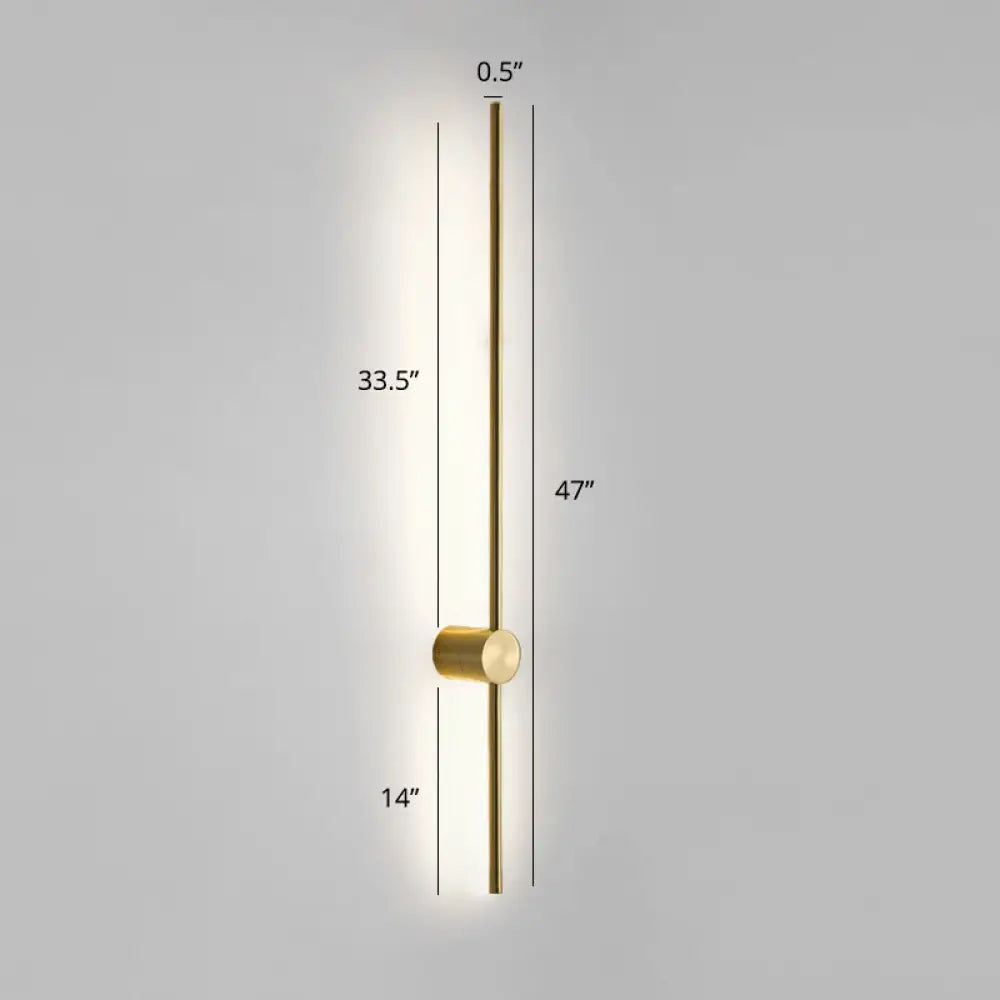 DecorBites™ DecorBites™ Swivel Stick Wall Sconce - Minimalist Metal Bedside LED Light