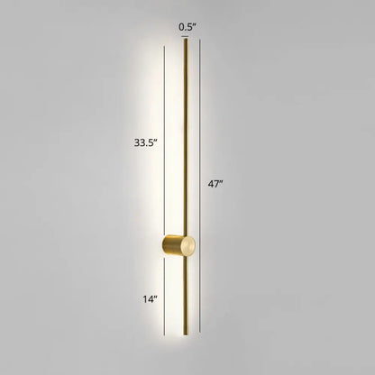 DecorBites™ DecorBites™ Swivel Stick Wall Sconce - Minimalist Metal Bedside LED Light