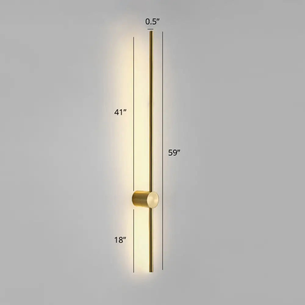 DecorBites™ DecorBites™ Swivel Stick Wall Sconce - Minimalist Metal Bedside LED Light