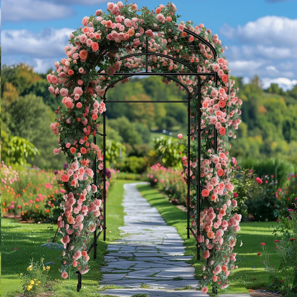 Tall U-Shaped Garden Plant Trellis