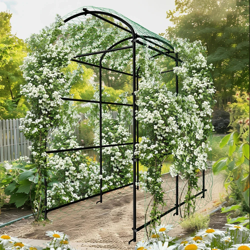 Tall U-Shaped Garden Plant Trellis