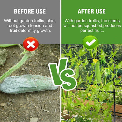 Tall U-Shaped Garden Plant Trellis