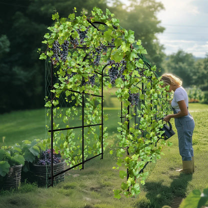 Tall U-Shaped Garden Plant Trellis