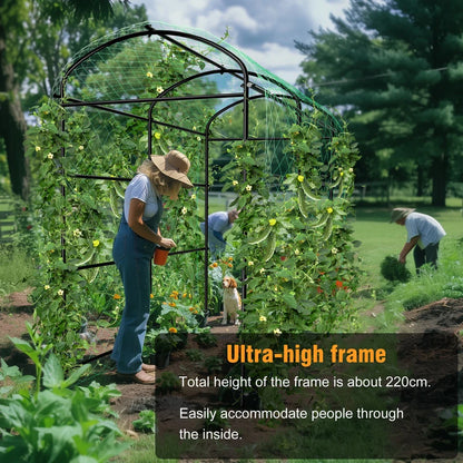 Tall U-Shaped Garden Plant Trellis