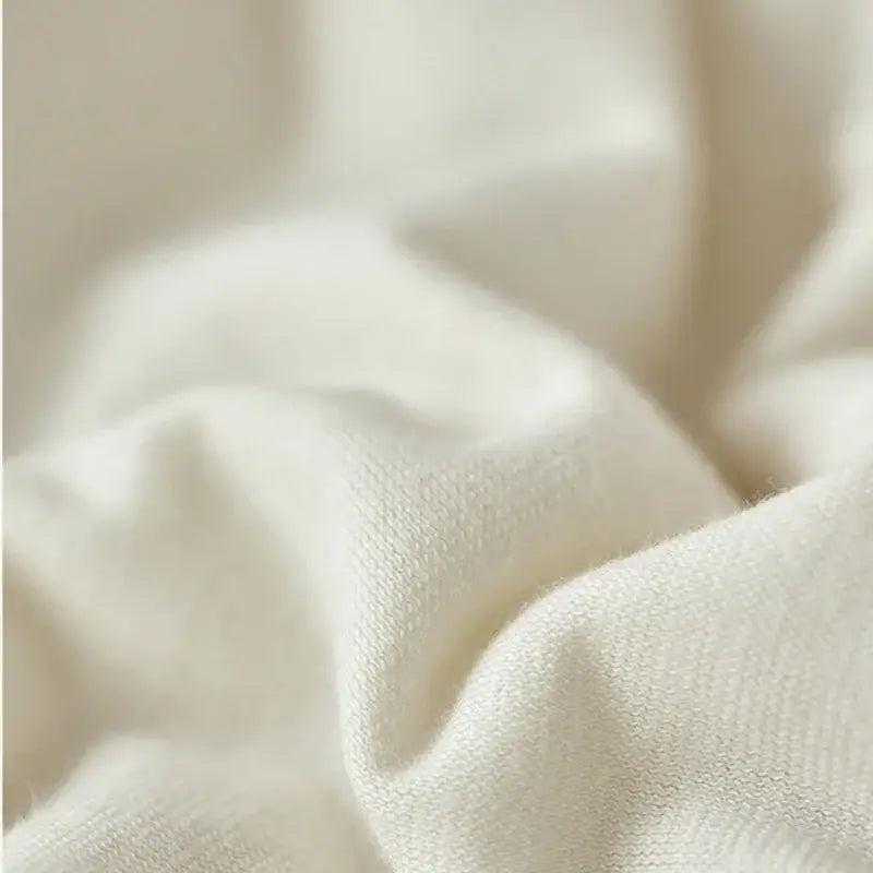 Soft off-white cotton summer comforter with subtle textured weave from decorbites cotton summer collection