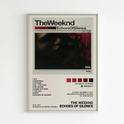 The Weeknd Music Album Posters for Home Decor - C / 30x40cm no frame - Posters