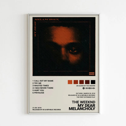 The Weeknd Music Album Posters for Home Decor - F / 40x60cm no frame - Posters