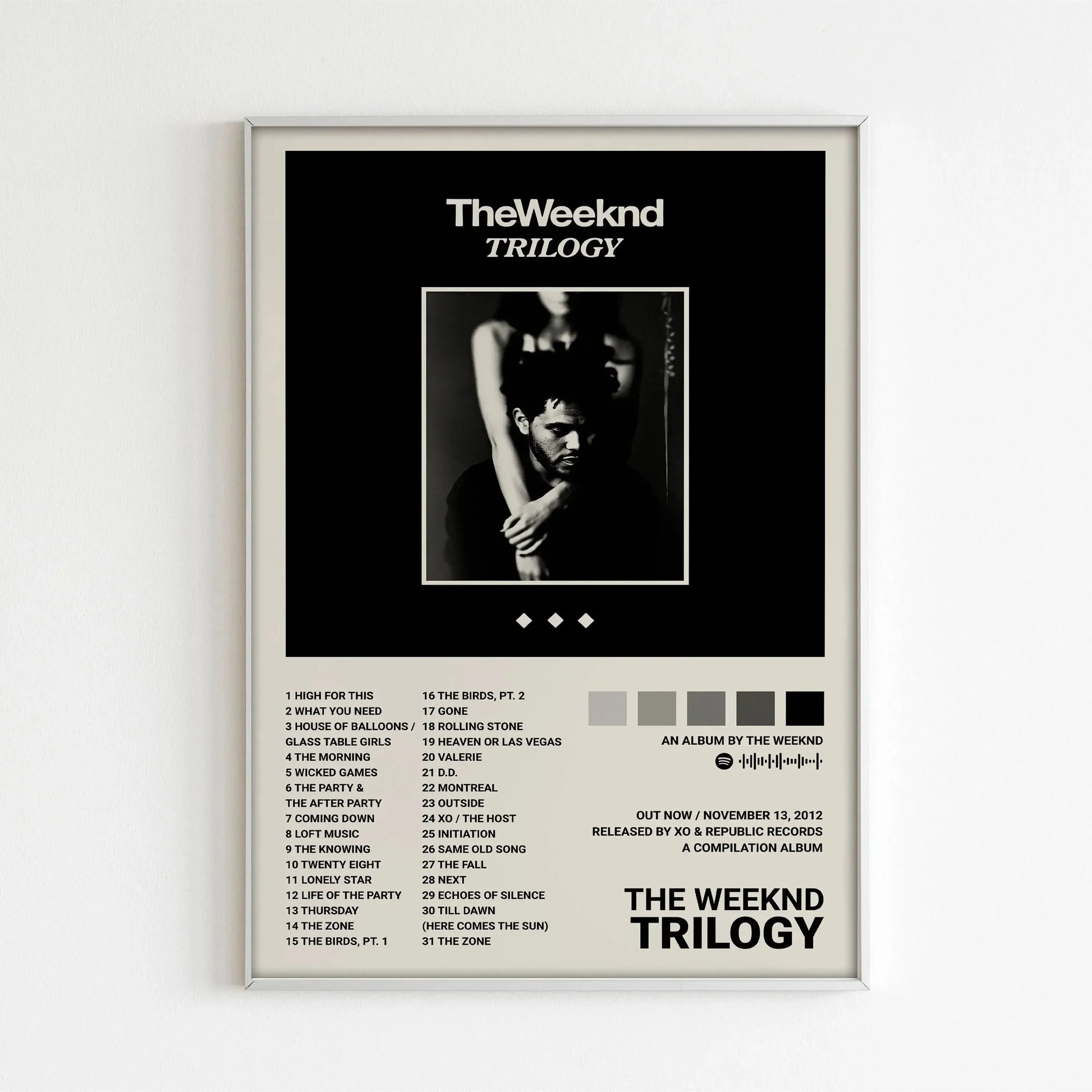The Weeknd Music Album Posters for Home Decor - G / 40x50cm no frame - Posters
