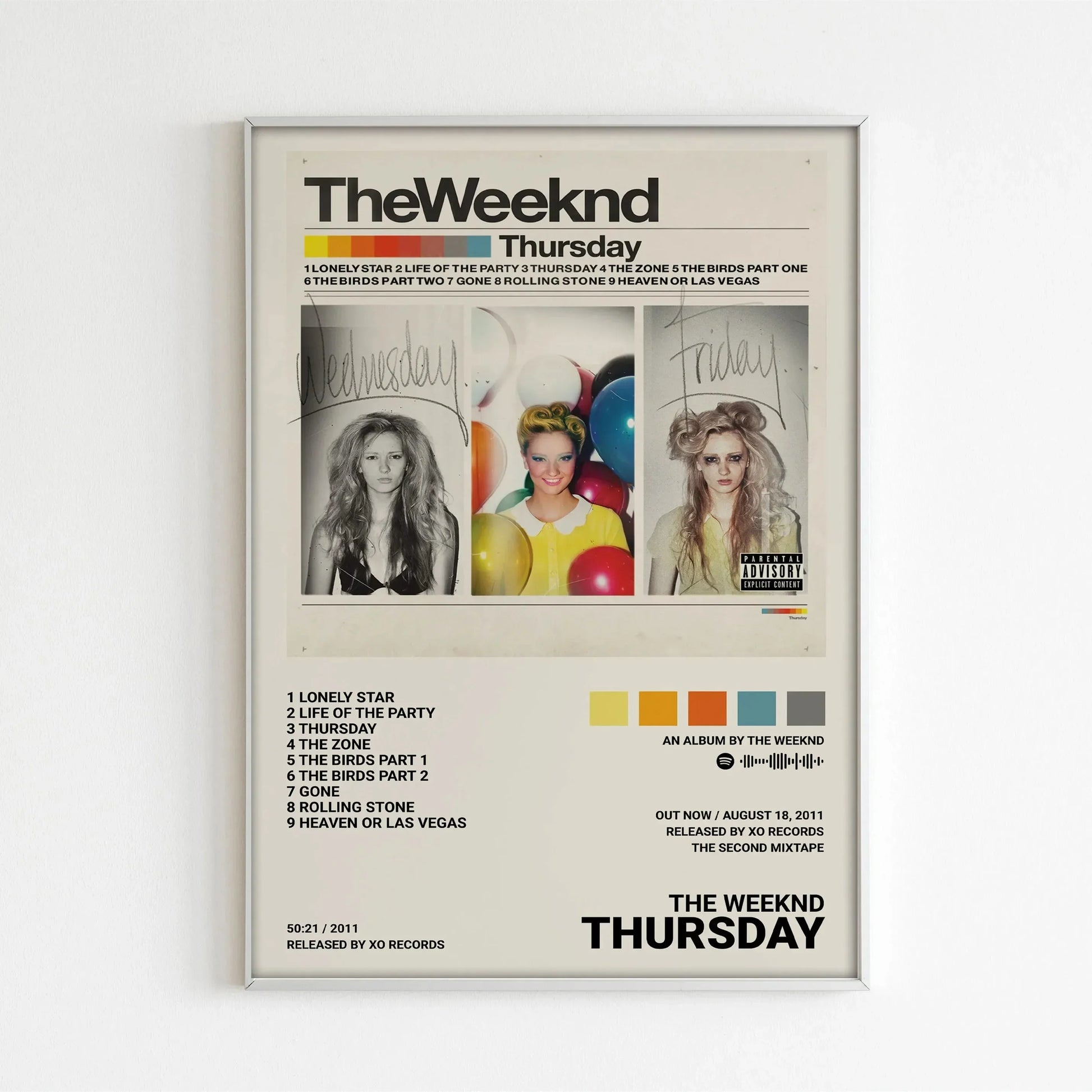 The Weeknd Music Album Posters for Home Decor - H / 30x40cm no frame - Posters