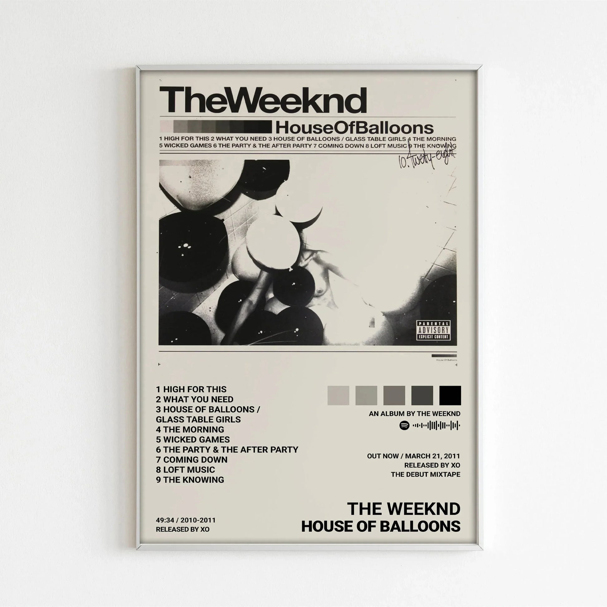 The Weeknd Music Album Posters for Home Decor - K / 40x50cm no frame - Posters