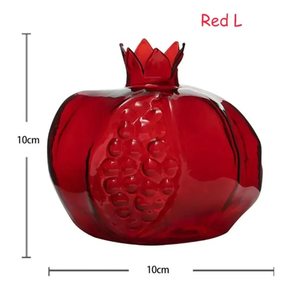 Transparent Avocado Seed Starter Vase - L Red - Vase