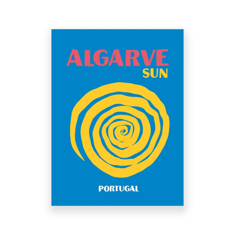 Travel Posters Art Print Set - Beach Vibes - Posters