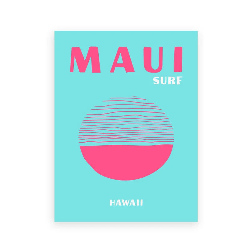 Travel Posters Art Print Set - Beach Vibes - Posters