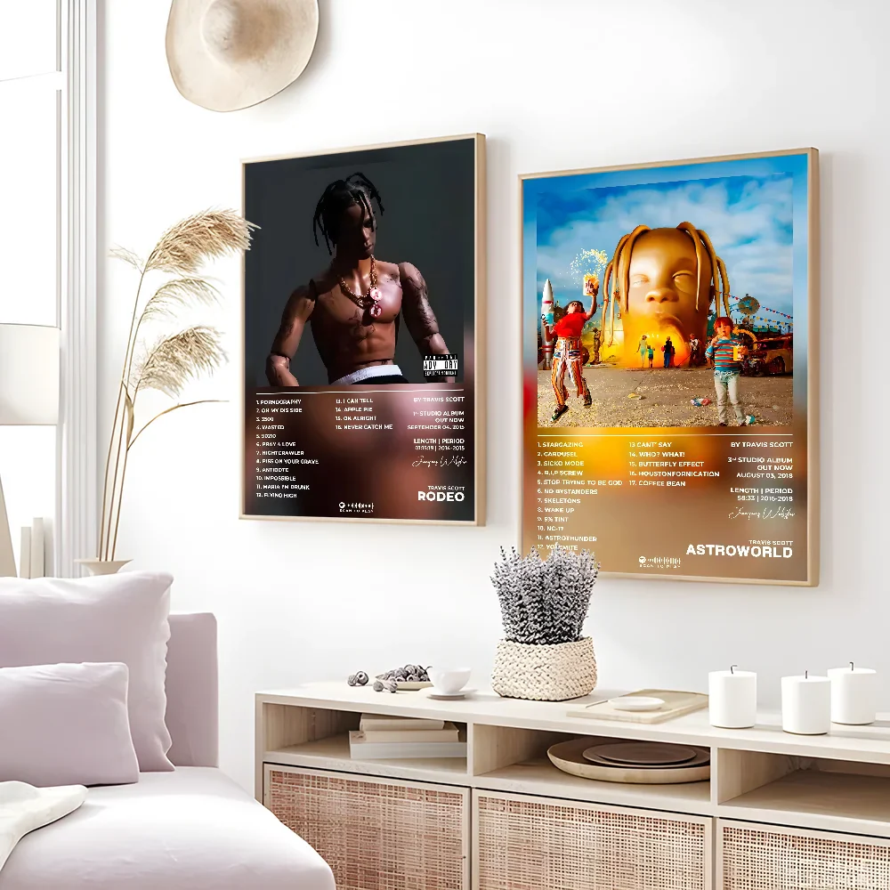 Travis Scott Album Poster - Waterproof Wall Art - Posters