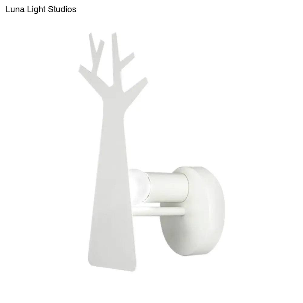 Tree Wall Mount Light - Nordic Macaron Style - Green/Grey/White - Bedroom Lighting