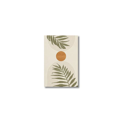 Tropical Leaves Canvas Wall Art Set - CJ50030-3 / 30x40cm no frame