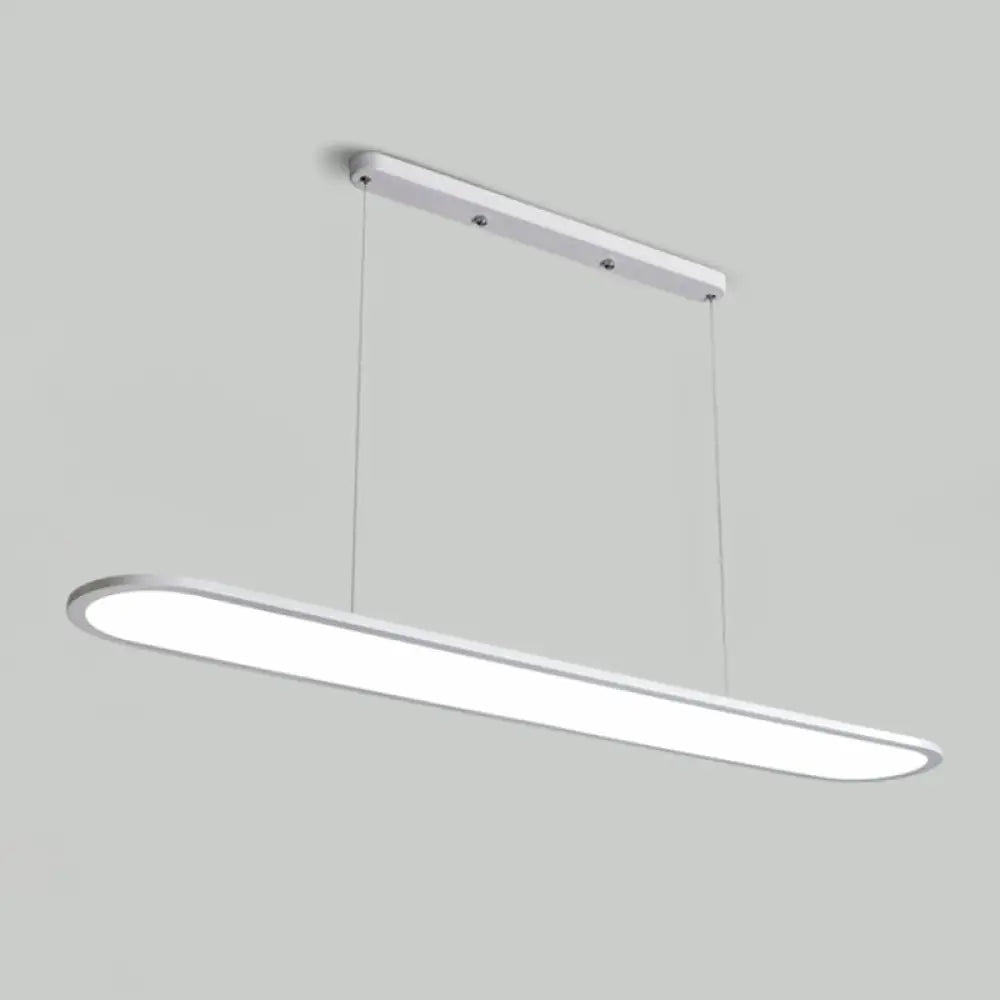 Ulta-thin LED Island Lamp with Acrylic Shade - Minimalistic Lighting Solution