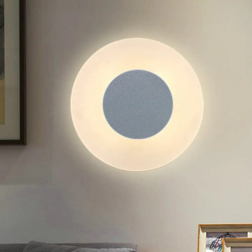 Ultra Thin Acrylic LED Wall Sconce in Warm/White/Natural Light - Minimalist Design