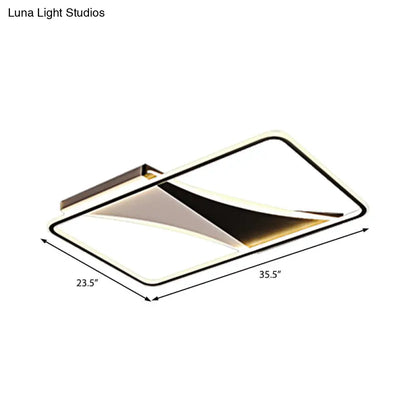 DecorBites™ DecorBites™ Ultra Thin Flush Metallic LED Ceiling Light - Warm/White - Various Sizes Available