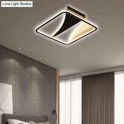 DecorBites™ DecorBites™ Ultra Thin Flush Metallic LED Ceiling Light - Warm/White - Various Sizes Available