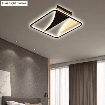 DecorBites™ DecorBites™ Ultra Thin Flush Metallic LED Ceiling Light - Warm/White - Various Sizes Available