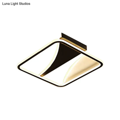DecorBites™ DecorBites™ Ultra Thin Flush Metallic LED Ceiling Light - Warm/White - Various Sizes Available