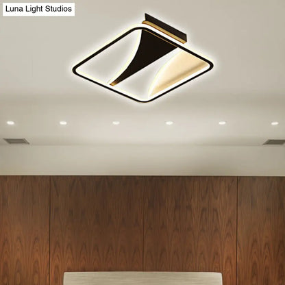 DecorBites™ DecorBites™ Ultra Thin Flush Metallic LED Ceiling Light - Warm/White - Various Sizes Available