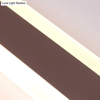 DecorBites™ DecorBites™ Ultra Thin LED Flush Mount - Minimalist Acrylic Lighting for Living Room