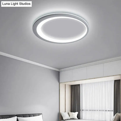 DecorBites™ DecorBites™ Ultrathin Flush Mount LED Ceiling Light Fixture - Nordic Style (Grey-White)
