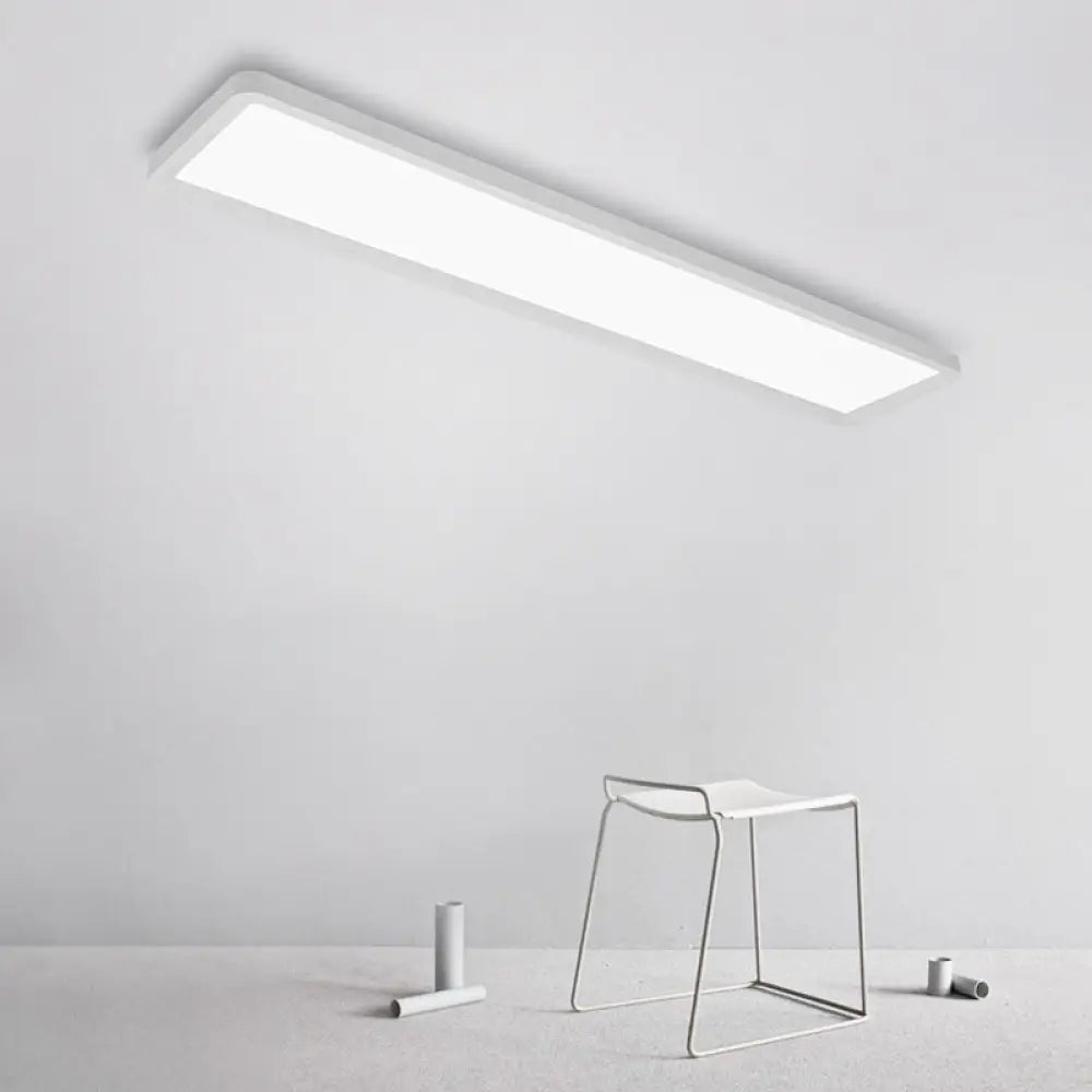 Ultrathin LED Flush Mount Ceiling Lamp - 16"/19.5"/31.5" - Warm/White Light Options