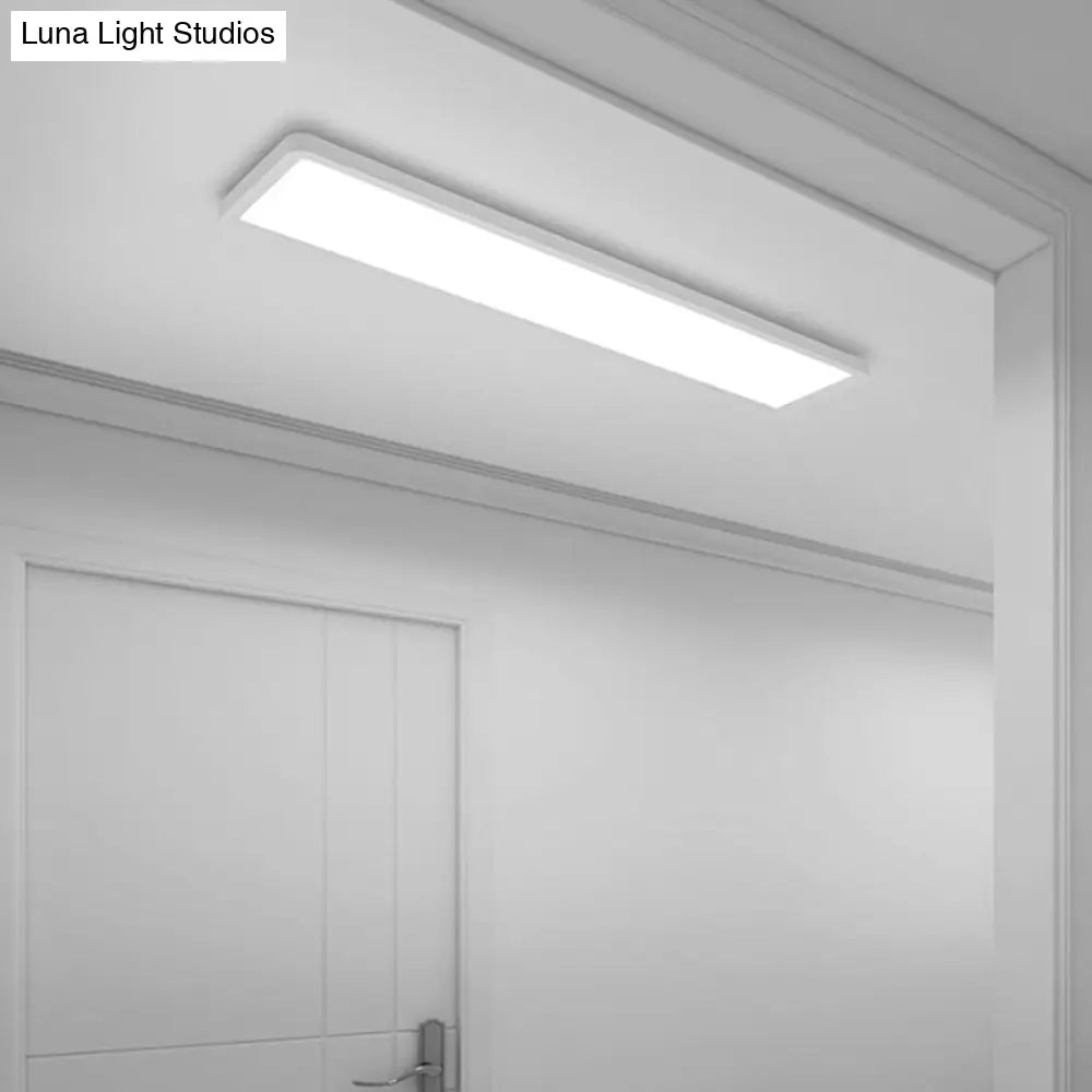Ultrathin LED Flush Mount Ceiling Lamp - 16"/19.5"/31.5" - Warm/White Light Options
