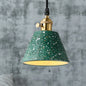 Vera - Nordic Style Black/Blue/Green Cone Concrete Pendant Lighting