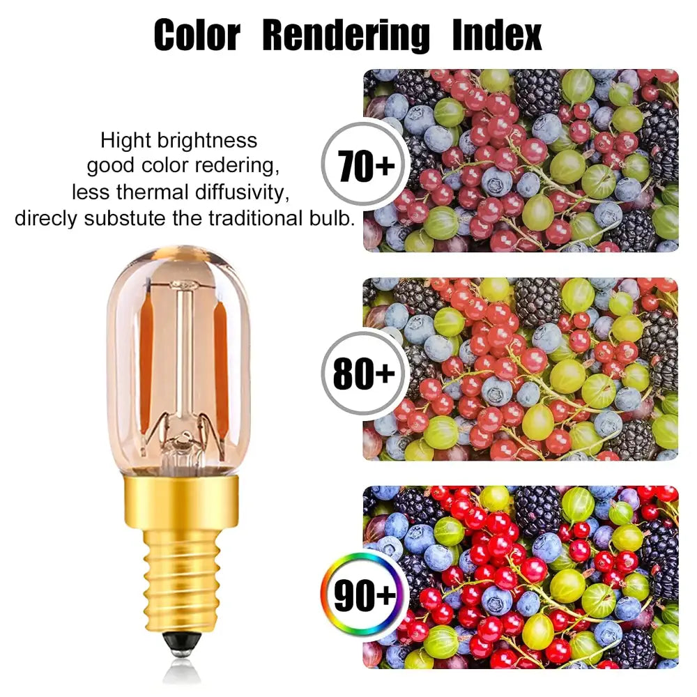 Clear glass vintage amber led bulb with gold-colored metal base and filament for brass silver home decor living room light