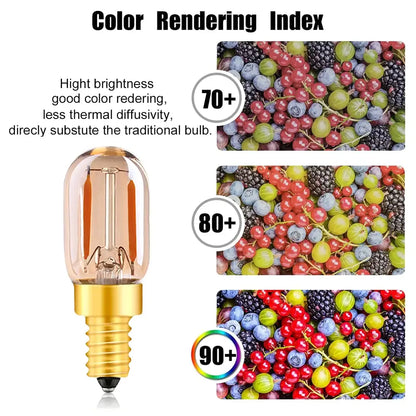 Clear glass vintage amber led bulb with gold-colored metal base and filament for brass silver home decor living room light