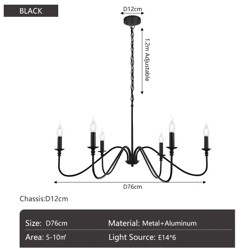 Vintage Black and Gold Metal Pendant Light - Decorbites