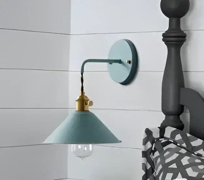 Teal ceramic wall lamp with brass fixture and exposed bulb vintage brass ceramic wall lamp for bedroom decorbites ceramic wall