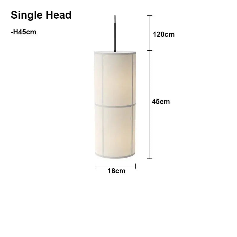 Minimalist vintage cream fabric hashira cluster pendant light with off-white shade and metallic trim for dining room decorbites hashira cluster pendant