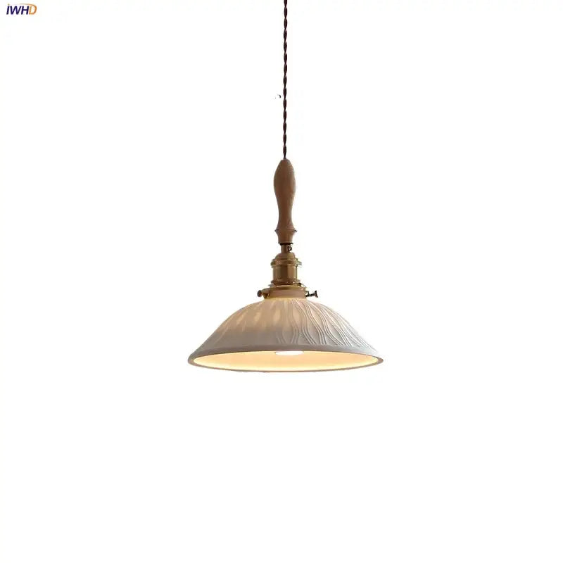 Vintage cream glass and brass adjustable led pendant light with textured shade and dark braided cord for dining room decorbites pendant lights